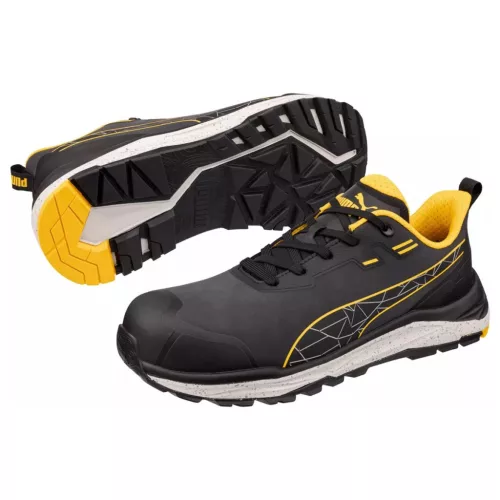 Puma XPLORE Anthr/Yellow Low S3S ESD FO HRO SR munkavédelmi cipő
