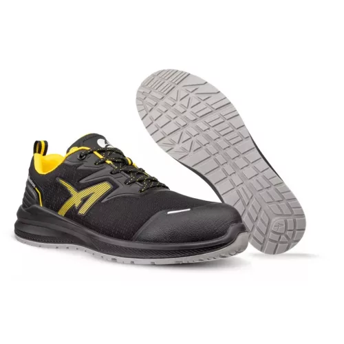 Albatros DALTON Blk Yellow Low S3L ESD FO SR munkavédelmi cipő