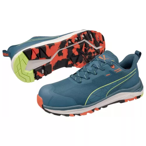 Puma XPLORE Blue Low S3S ESD FO HRO SR munkavédelmi cipő