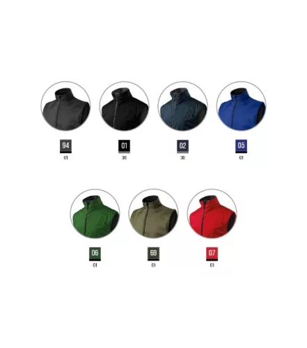 Body Warmer Mellény unisex