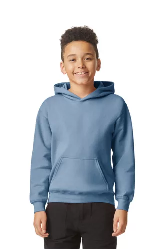 Gildan GIBSF500 SOFTSTYLE™ MIDWEIGHT GYERMEK KAPUCNIS PULÓVER XS