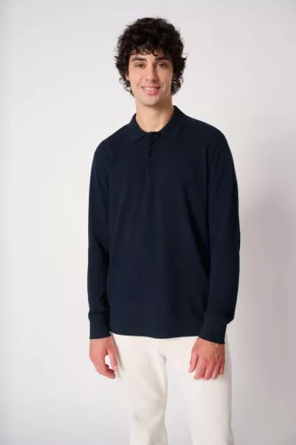 iDeal Basic IB222 FÉRFI HOSSZÚ UJJÚ PIKÉ GALLÉROS PÓLÓ 5XL