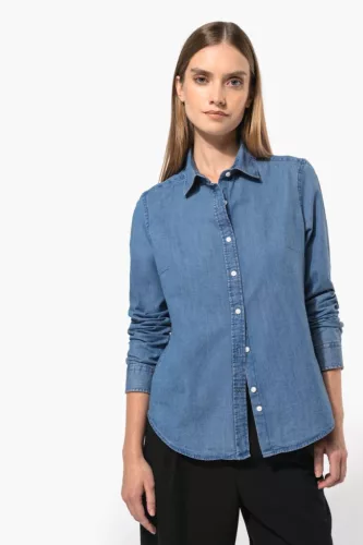 Kariban KA509 NŐI CHAMBRAY ING L