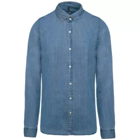 Kariban KA512 FÉRFI CHAMBRAY ING M