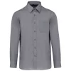 Kariban KA545 JOFREY - FÉRFI HOSZÚ UJJÚ KÖNNYEN KEZELHETŐ POLYCOTTON POPLIN ING 5XL