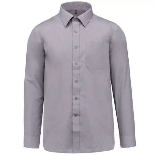 Kariban KA545 JOFREY - FÉRFI HOSZÚ UJJÚ KÖNNYEN KEZELHETŐ POLYCOTTON POPLIN ING 3XL