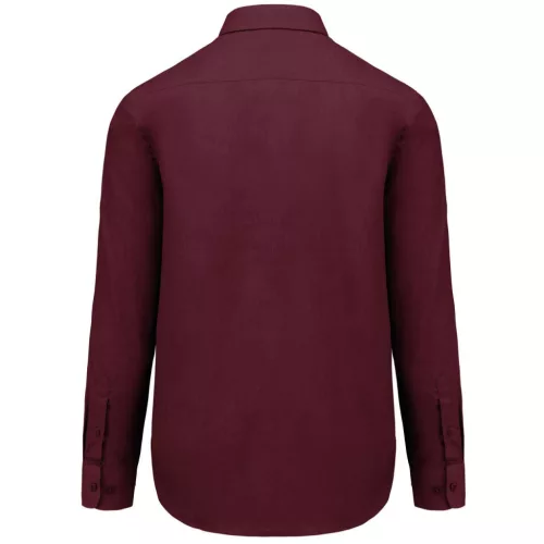 Kariban KA545 JOFREY - FÉRFI HOSZÚ UJJÚ KÖNNYEN KEZELHETŐ POLYCOTTON POPLIN ING XL