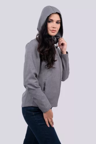 Legend Classics LE821 NŐI 3 RÉTEGŰ LEVEHETŐ KAPUCNIS SOFTSHELL DZSEKI 3XL