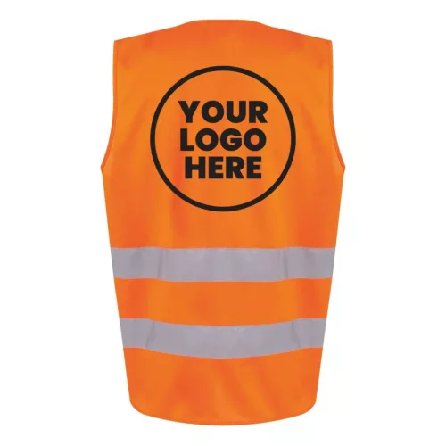 Regatta RETRS255 HI VIS ESSENTIAL KÖNNYEN EMBLÉMÁZHATÓ MELLÉNY 2XL