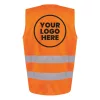 Regatta RETRS255 HI VIS ESSENTIAL KÖNNYEN EMBLÉMÁZHATÓ MELLÉNY S