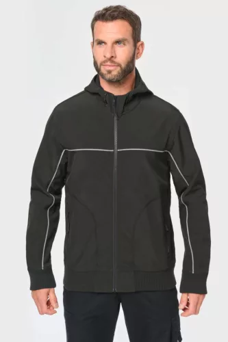 Designed To Work WK450 UNISZEX HÁROMRÉTEGŰ KÉT SZÍNŰ BIONIKUS BEVONATTAL ELLÁTOTT SOFTSHELL DZSEKI S