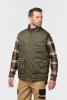 Designed To Work WK607 UNISZEX BÉLELT TÖBBZSEBES POLYCOTTON MELLÉNY XS