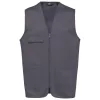 Designed To Work WK608 UNISZEX TÖBBZSEBES POLYCOTTON MELLÉNY M